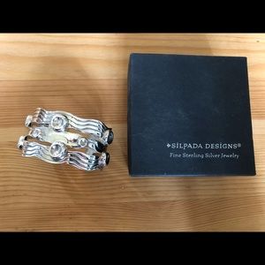Silpada Silver Cuff Bracelet 925